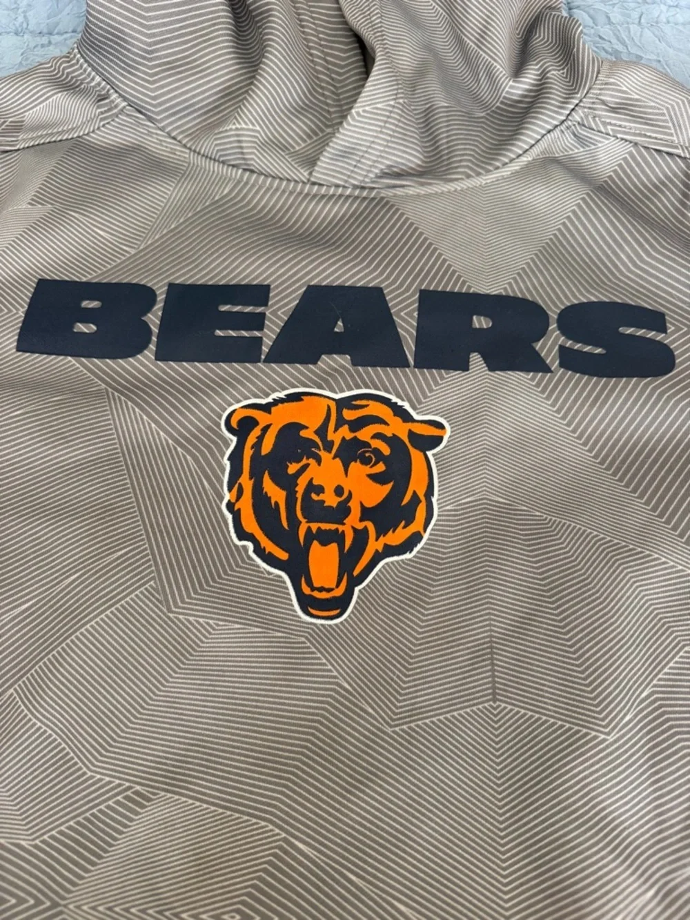 Chicago Bears Kids Pullover Hoodie Jacket - youth large 14/16